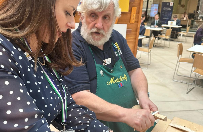 Joy at Men's Shed