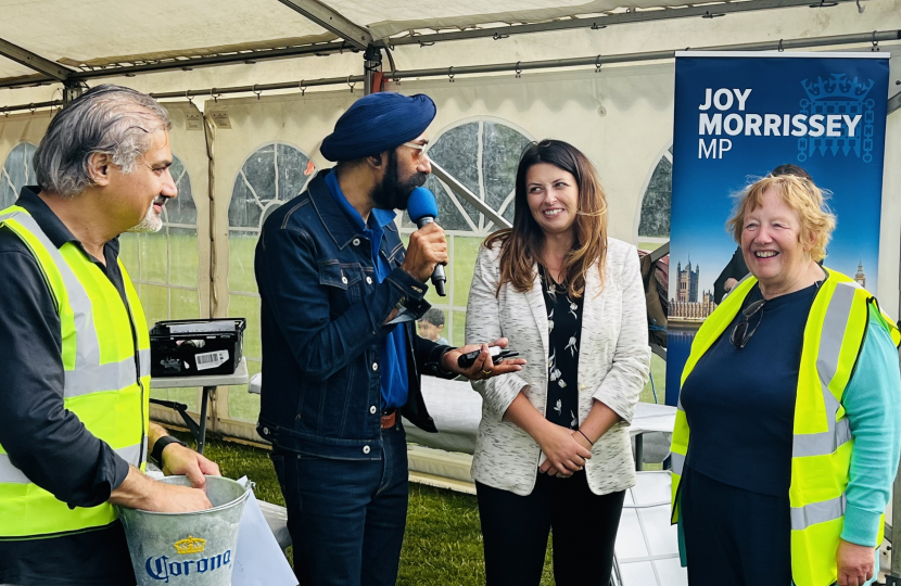 Joy at the World Food Day event