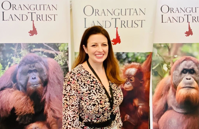 Supporting the Orangtuan Land Trust 