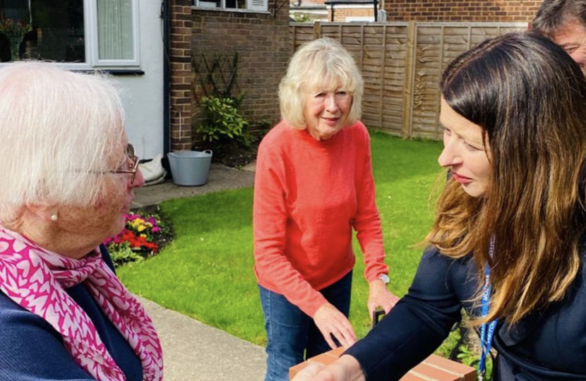 Meeting with Residents