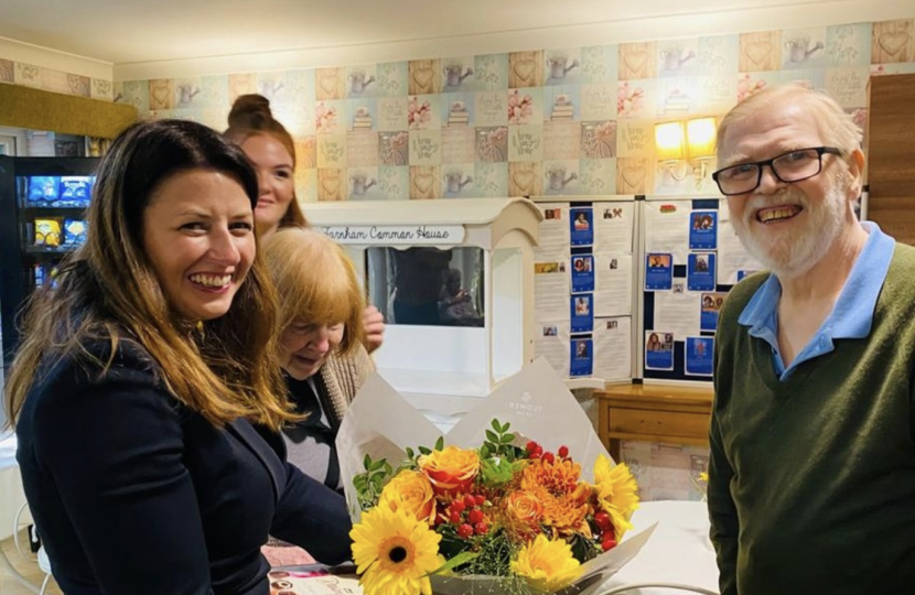 Joy at Farnham Care Home