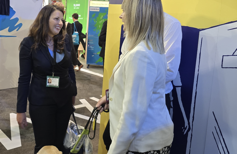 Joy with Guide Dogs UK