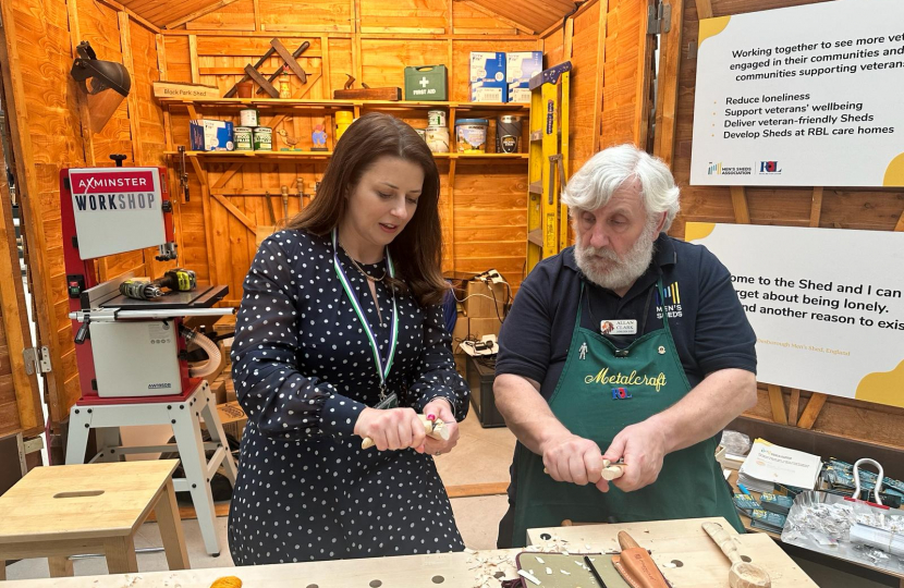 Joy at Men's Shed