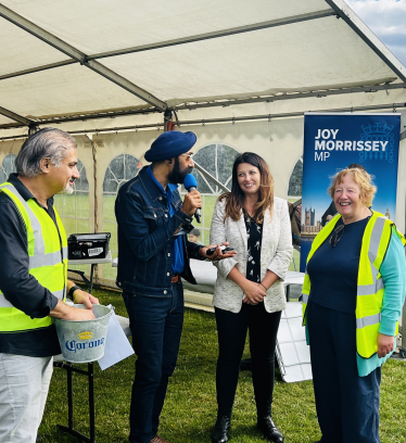 Joy at the World Food Day event