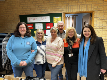 Visit to Flackwell Heath Community Pantry