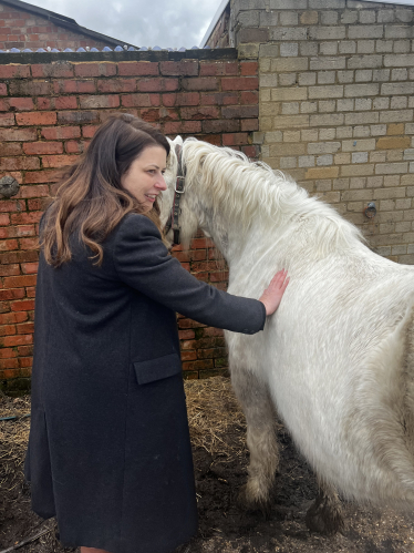 Joy with Horse