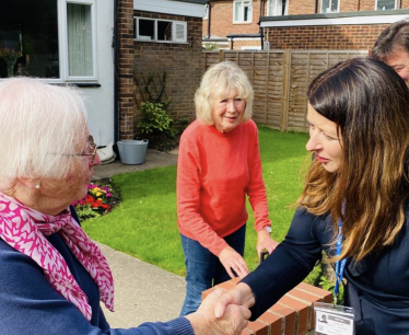 Meeting with Residents